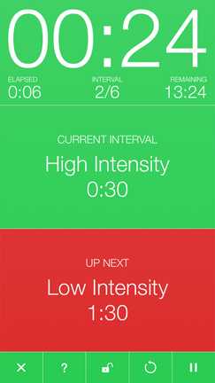 Concentratie repetitie verzekering Seconds Interval Timer app for iOS & Android | Runloop